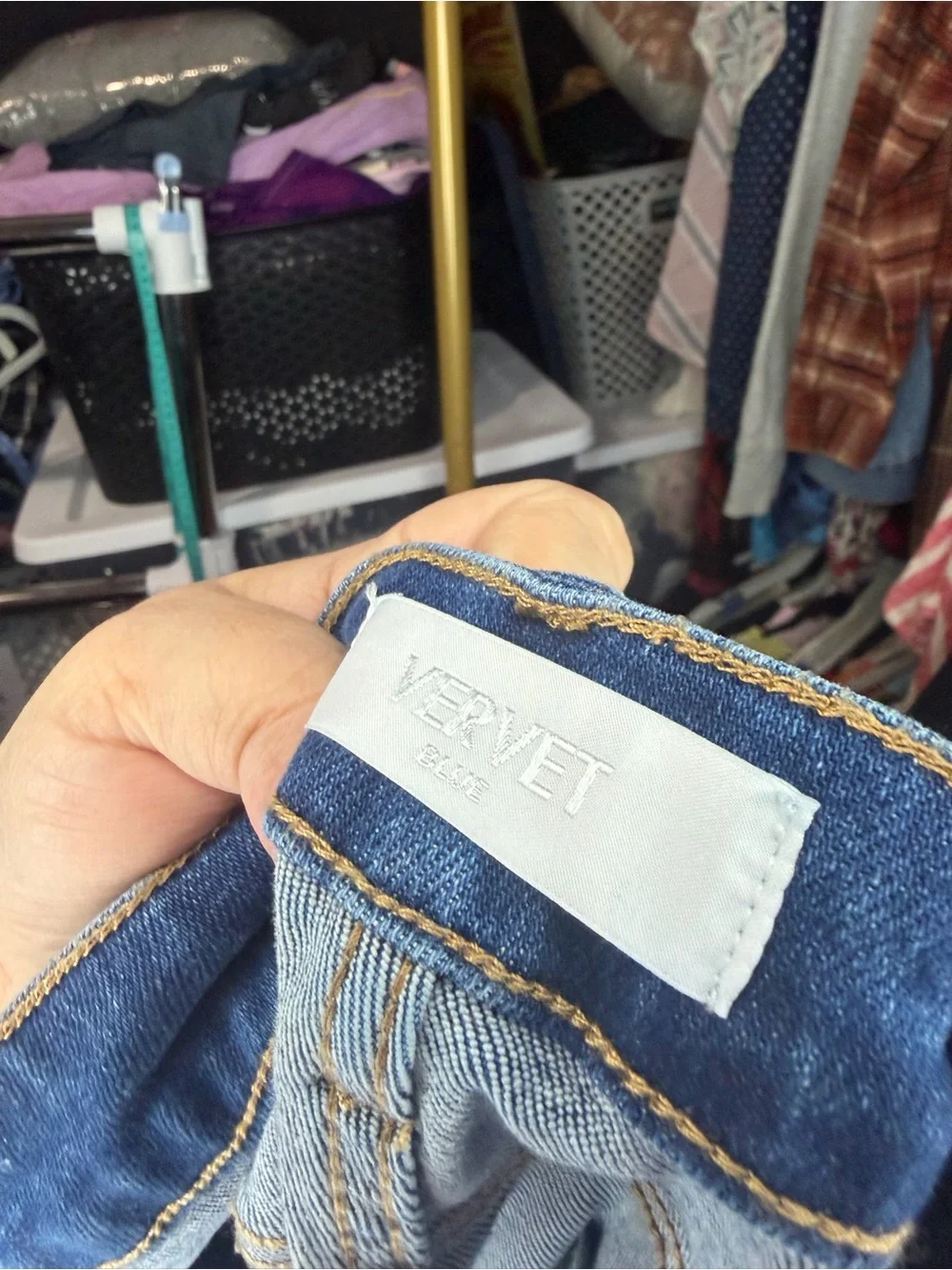 Vervet Distressed Skinny Jeans